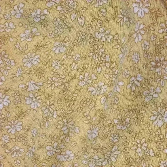 Hollister Yellow Floral Wide-Leg Pant - Picture 6 of 7